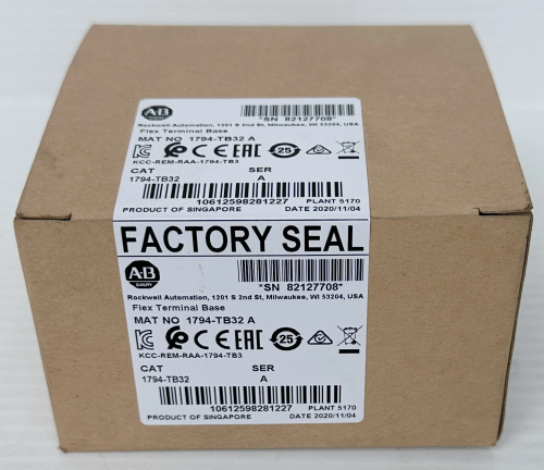 New and Original Allen Bradley 1794-TB32 Module
