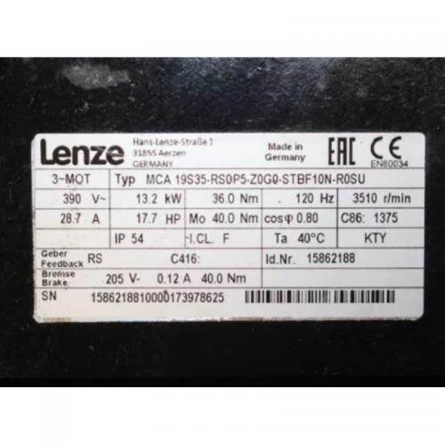 Brand New LENZE MCA19S35-RS0B0-Z0G0 Servo Motor