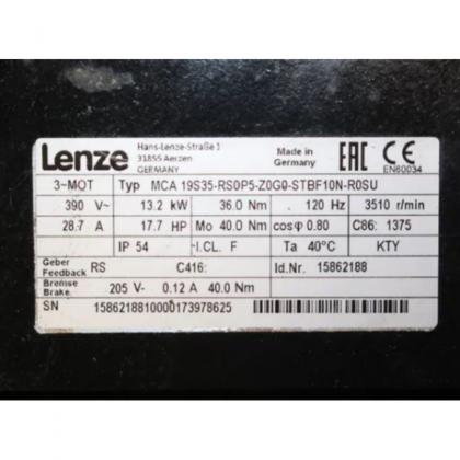 Brand New LENZE MCA19S35-RS0B0-Z0G0 Servo Motor