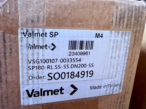 Brand-new Metso RL SS SP180-RL.SS-SS.DN200-SS